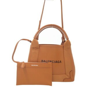 Balenciaga Navy Blue Cabas XS Bag